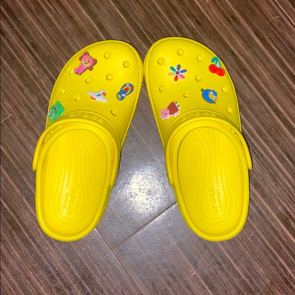 Yellow Original Crocs
